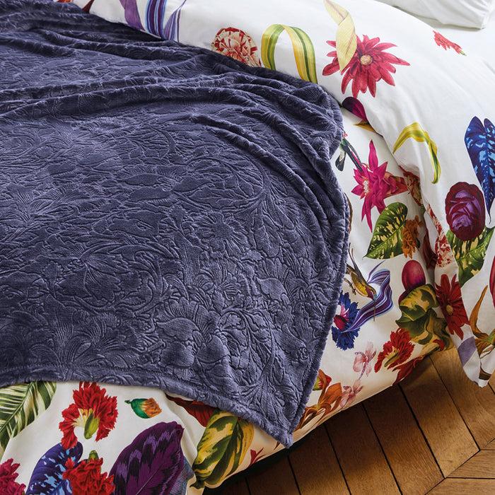 Cxl By Christian Lacroix Maxi Plaid/Couvre-lit Arabesque Aubergine