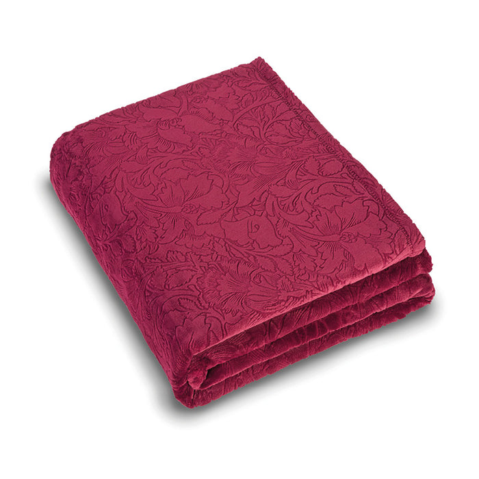 cxl by christian lacroix Maxi plaid/couvre-lit - Arabesque bordeaux cxl by christian lacroix Maxi plaid/couvre-lit - Arabesque bordeaux