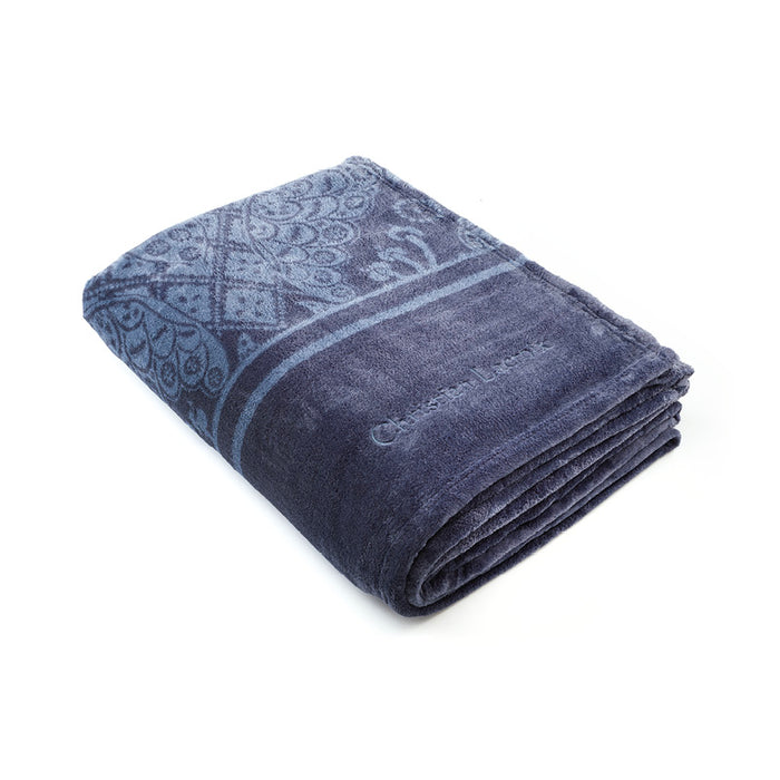 cxl by christian lacroix Maxi plaid / couvre-lit - Bleu cxl by christian lacroix Maxi plaid / couvre-lit - Bleu