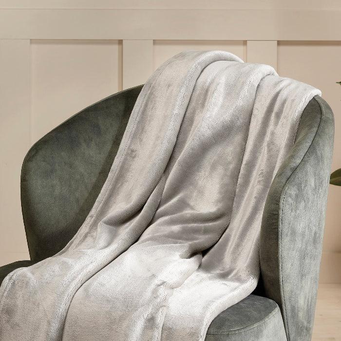 Cxl By Christian Lacroix Maxi Plaid/couvre-lit - Gris Clair