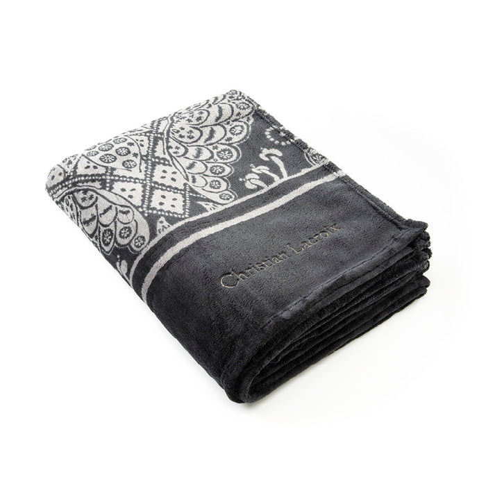 cxl by christian lacroix Maxi plaid / couvre-lit - Gris foncé