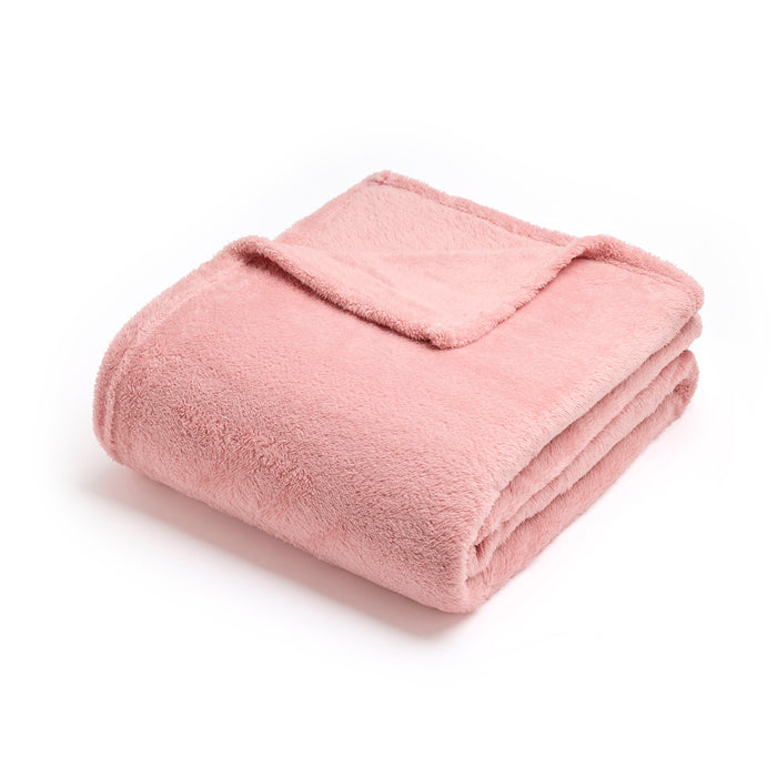 cxl by christian lacroix Maxi plaid/couvre-lit - Rose clair cxl by christian lacroix Maxi plaid/couvre-lit - Rose clair