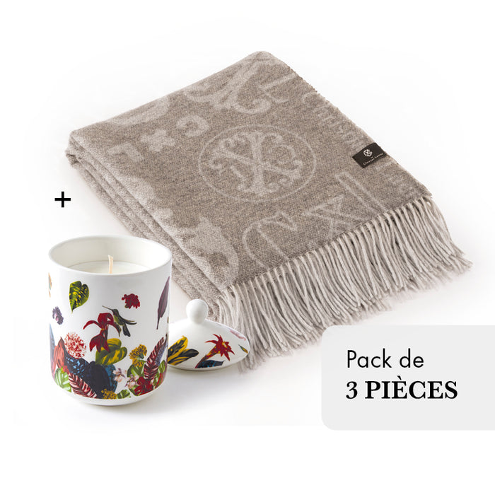 Cxl By Christian Lacroix Pack Soirée Douillette - Marron Foncé