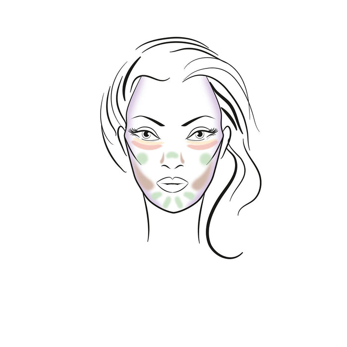 Cxl By Christian Lacroix Palette De 6 Correcteurs De Teint