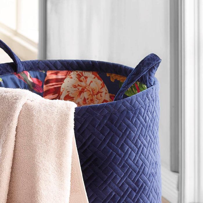 Cxl By Christian Lacroix Panier à Linge - Jardin Tropical Bleu