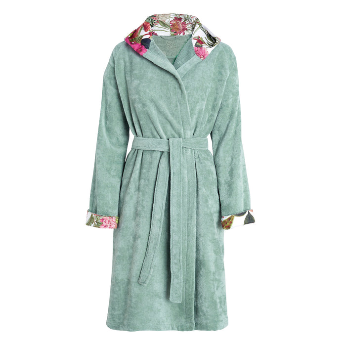 Cxl By Christian Lacroix Peignoir Avec Capuche - Garden Vert