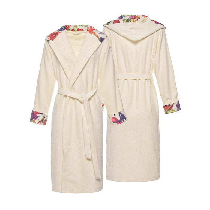 Cxl By Christian Lacroix Peignoir Avec Capuche - Tropical Vanille