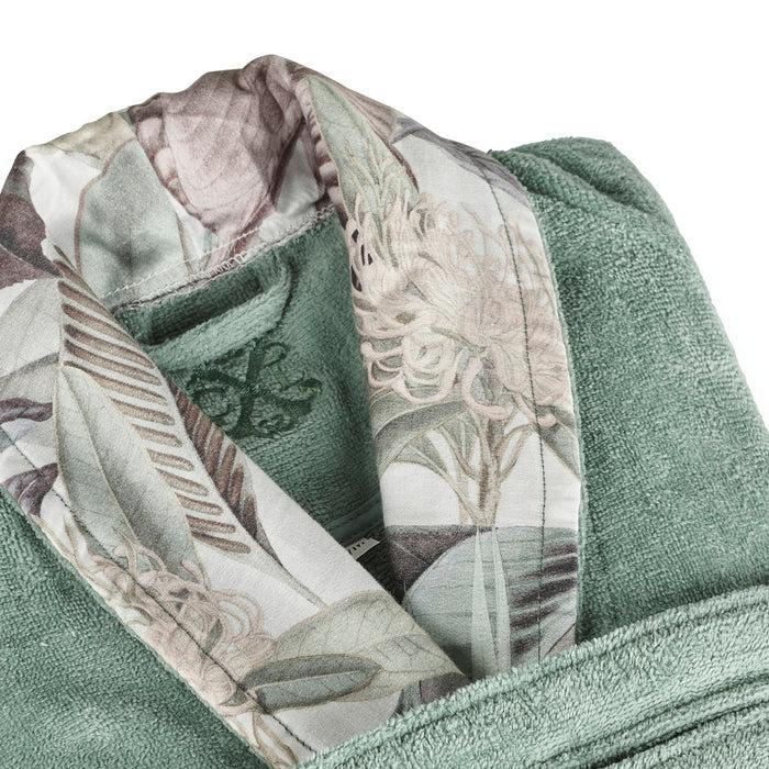 Cxl By Christian Lacroix Peignoir Avec Col Châle - Garden Vert