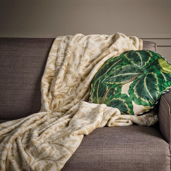 Cxl By Christian Lacroix Plaid - 130 X 160 Cm - Arabesque Taupe