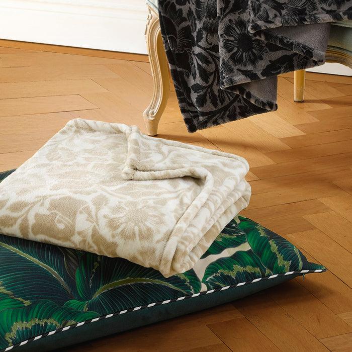 Cxl By Christian Lacroix Plaid - 130 X 160 Cm - Arabesque Taupe