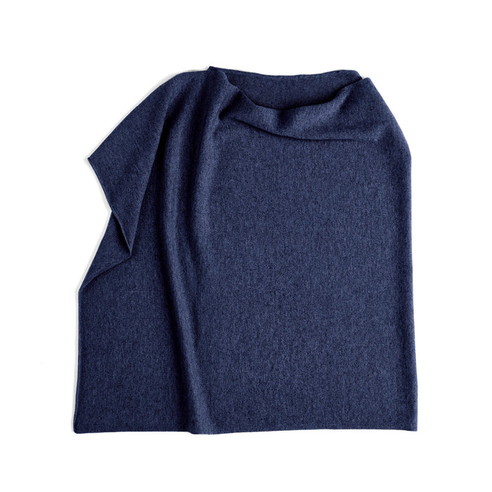 cxl by christian lacroix Poncho cachemire - Bleu marine