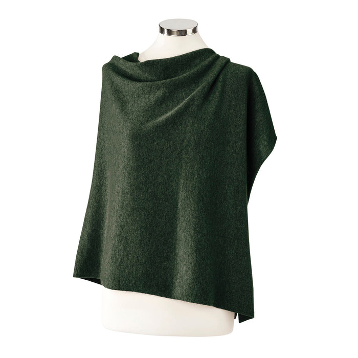 Cxl By Christian Lacroix Poncho Cachemire - Vert Foncé