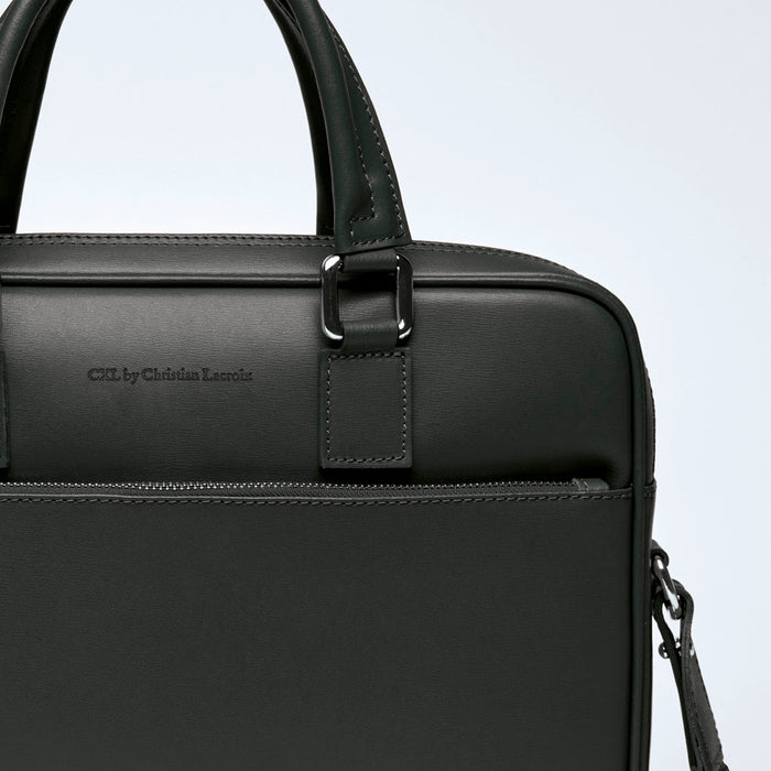 Cxl By Christian Lacroix Porte-document Eiffel En Cuir Veau