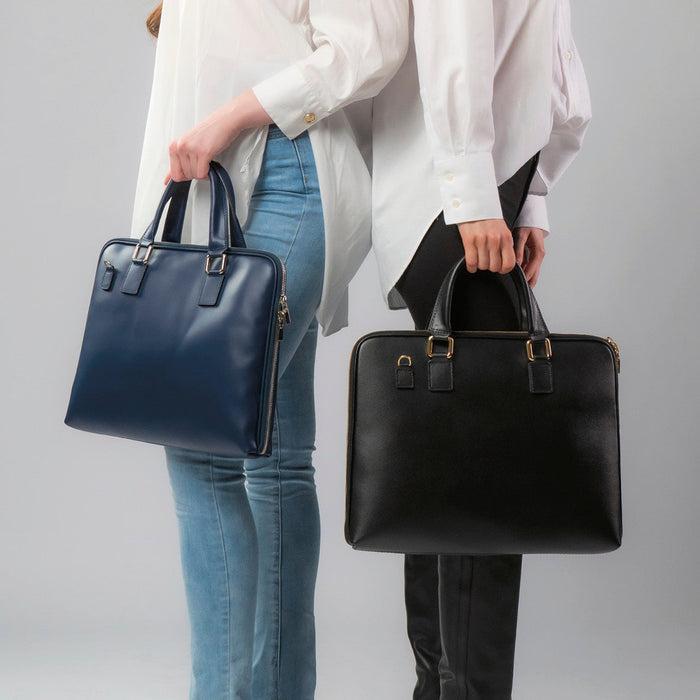 Cxl By Christian Lacroix Porte-document Louvre En Cuir Veau