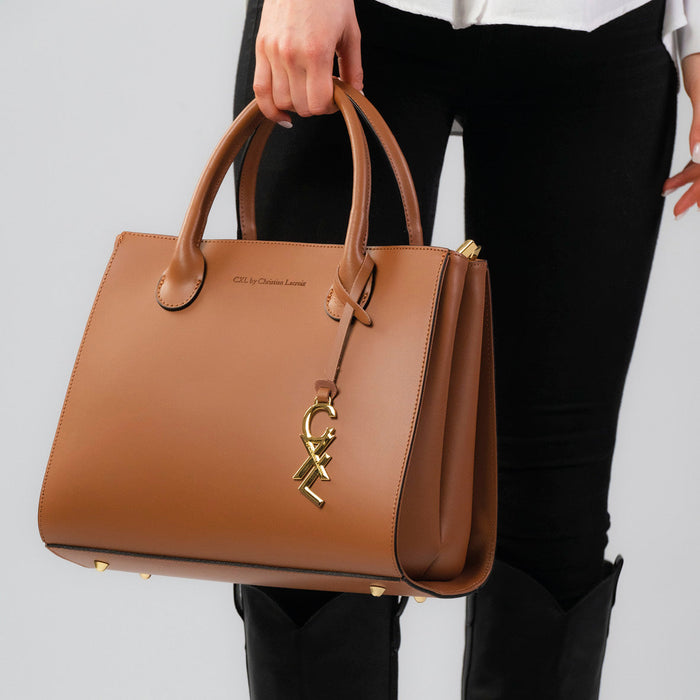 Cxl By Christian Lacroix Sac à Main Montaigne En Cuir Italien