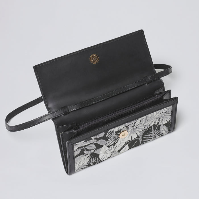 Cxl By Christian Lacroix Sac Bandoulière Anna En Cuir Et Jacquard Zanzibar