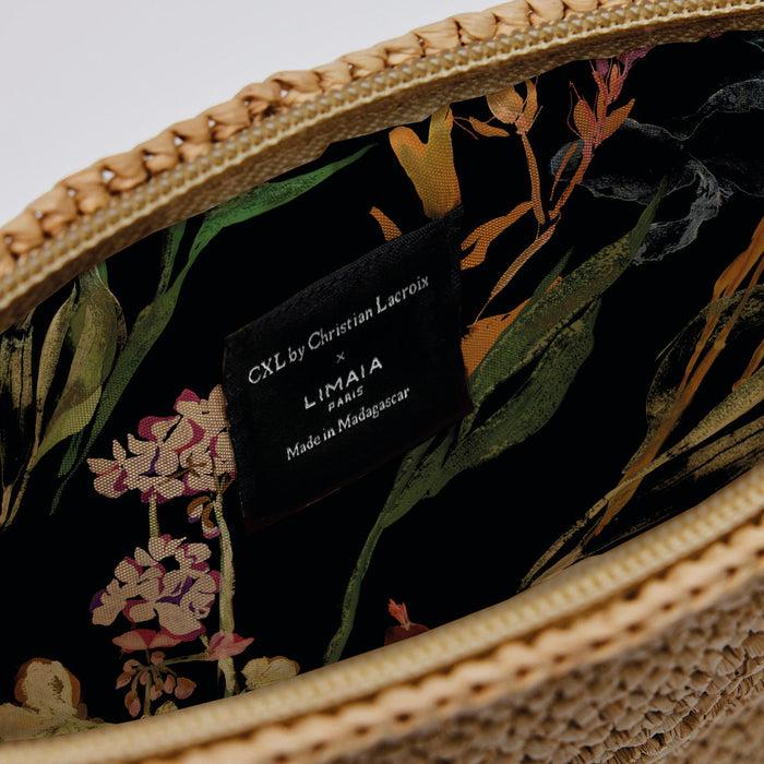 Cxl By Christian Lacroix Sac Bandoulière Victoire En Raphia Confectionné à La Main - Naturel