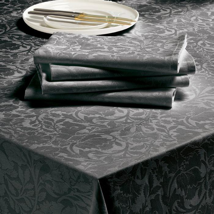 Cxl By Christian Lacroix Set De 4 Serviettes - Arabesque Gris Foncé