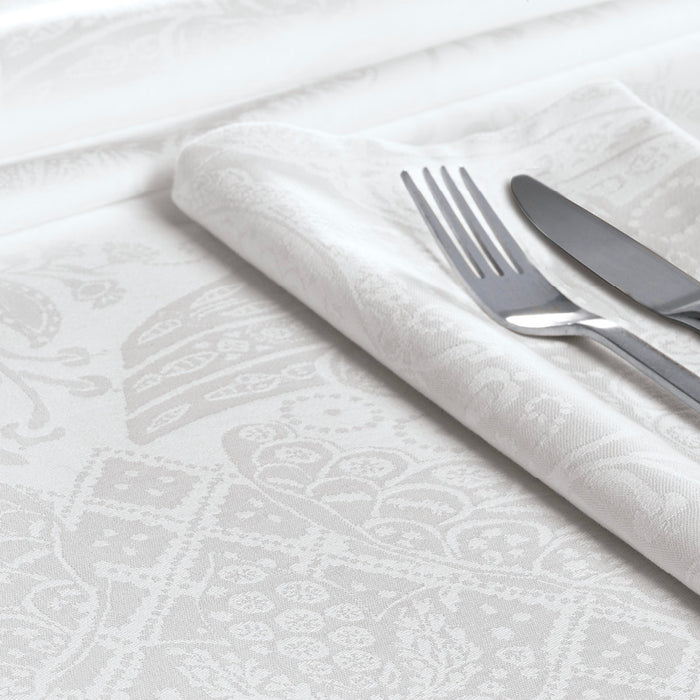 Cxl By Christian Lacroix Set De 4 Serviettes - Arles Blanc