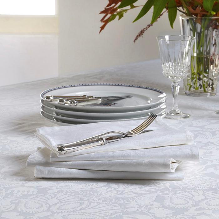 Cxl By Christian Lacroix Set De 4 Serviettes - Love Stories Blanc