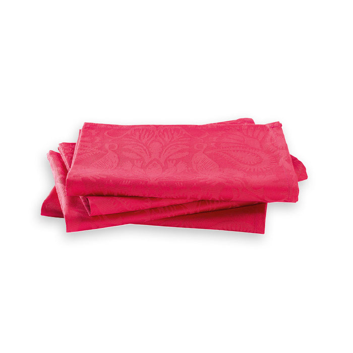 cxl by christian lacroix Set de 4 serviettes - Love Stories fuchsia