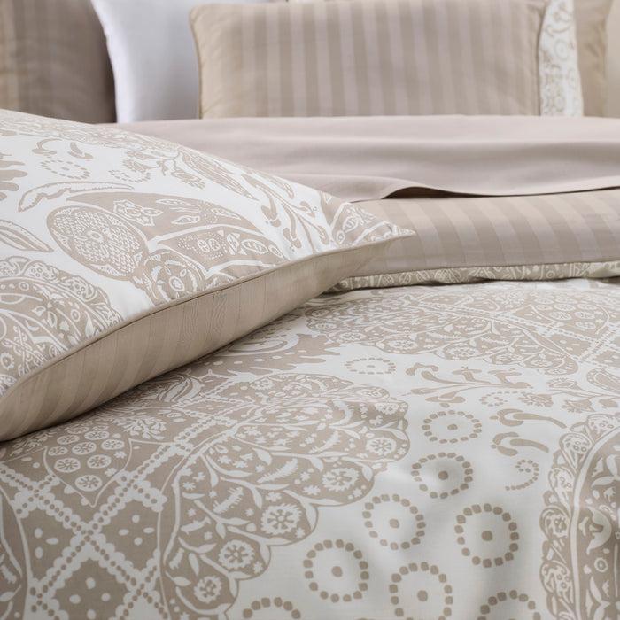 Cxl By Christian Lacroix Taie(s) D'oreiller En Satin De Coton - Arles Taupe