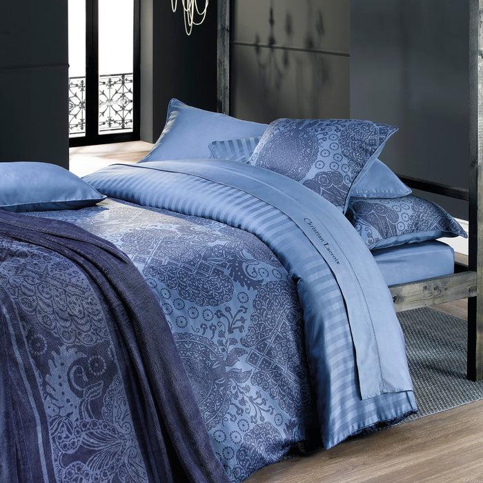 Cxl By Christian Lacroix Taie(s) D'oreiller Satin De Coton - Arles Bleu