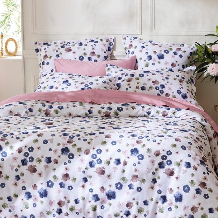 Cxl By Christian Lacroix Taie(s) D'oreiller Satin De Coton - Exotique Flower Blanc