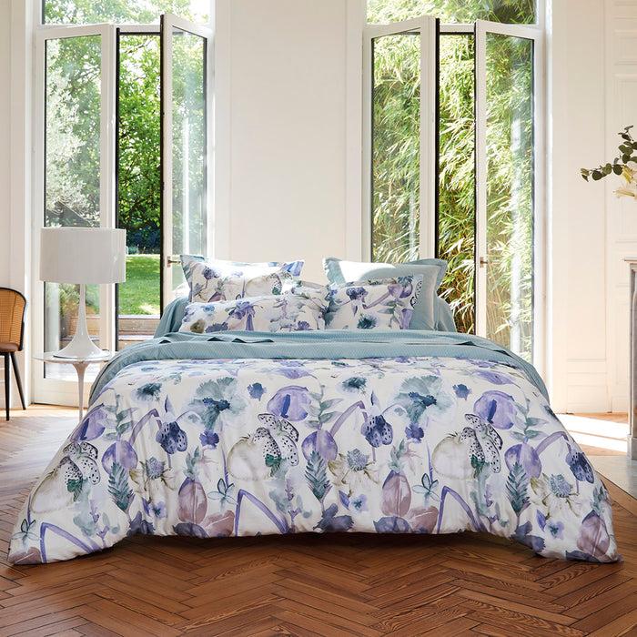 Cxl By Christian Lacroix Taie(s) D'oreiller Satin De Coton - Garden Micro Menthe