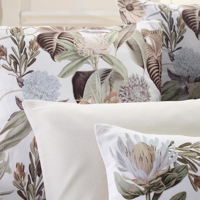 Cxl By Christian Lacroix Taie(s) D'oreiller Satin De Coton - Garden Taupe