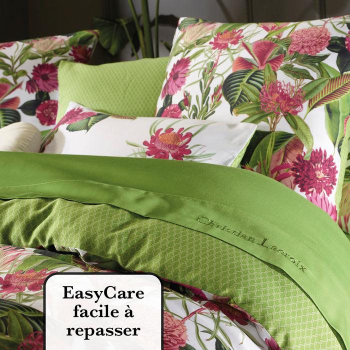 Cxl By Christian Lacroix Taie(s) D'oreiller Satin De Coton - Garden Vert