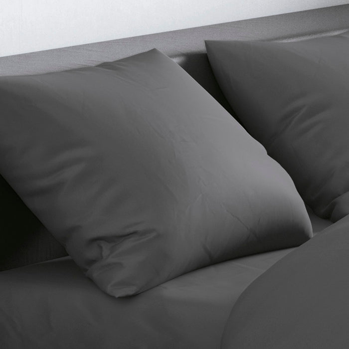 Cxl By Christian Lacroix Taie(s) D'oreiller Satin De Coton - Gris Foncé