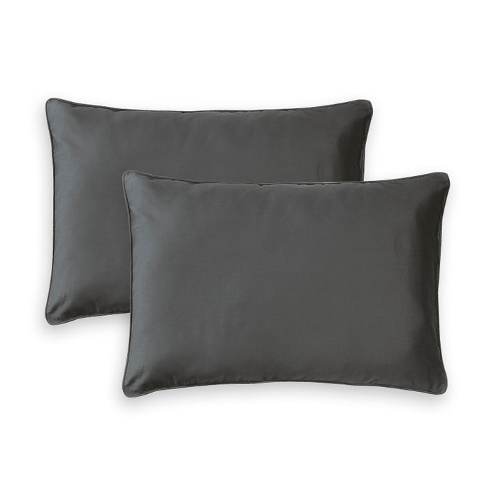 cxl by christian lacroix Taie(s) d'oreiller satin de coton - Gris foncé