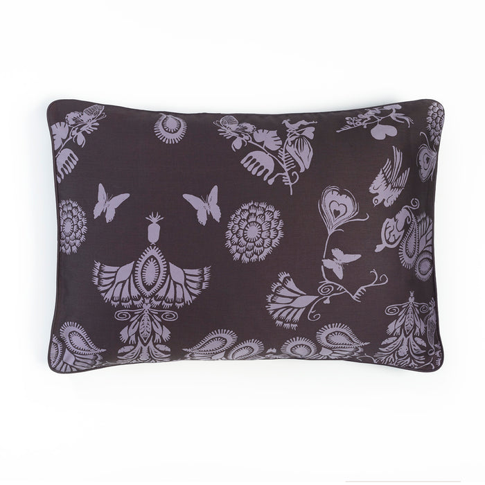 cxl by christian lacroix Taie(s) d'oreiller satin de coton - Love Stories prune