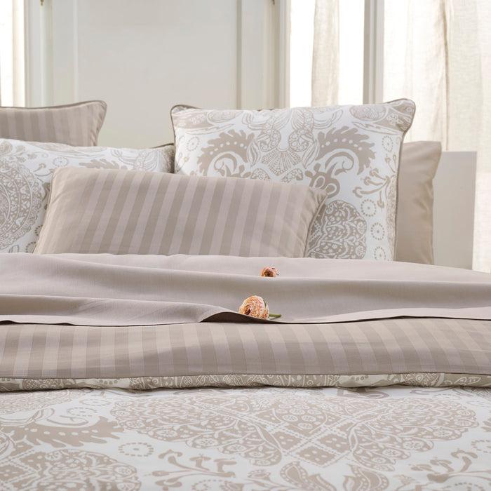 Cxl By Christian Lacroix Taie(s) D'oreiller Satin De Coton - Taupe