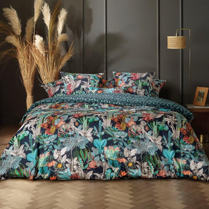 Cxl By Christian Lacroix Taie(s) D'oreiller Satin De Coton - Zanzibar Bleu