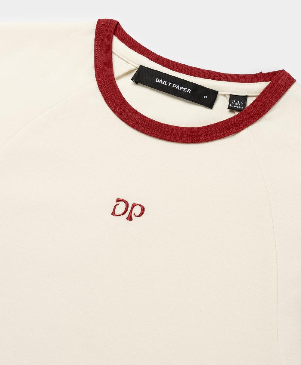 Daily Paper Beige Contrast Fitted T-Shirt