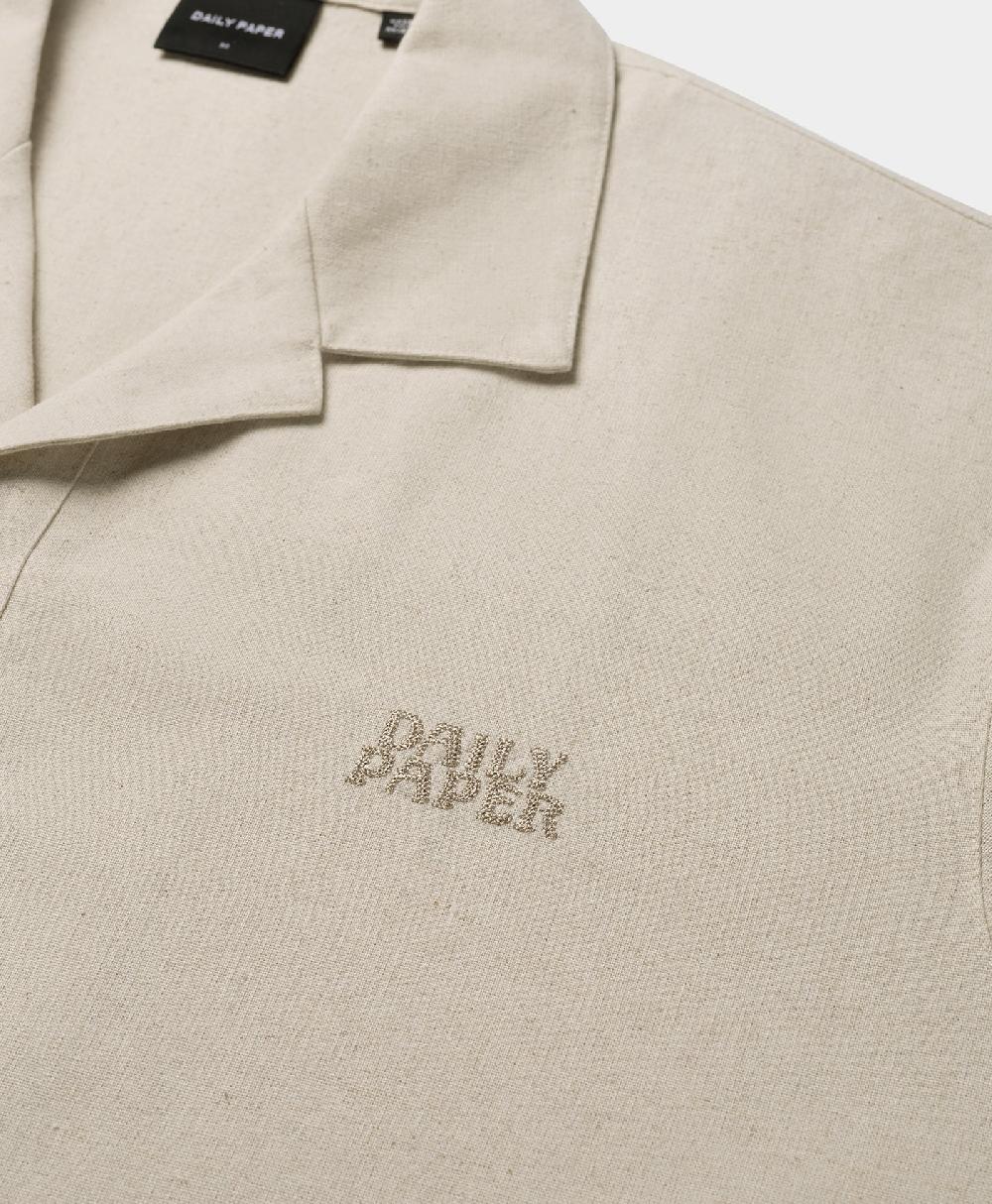 Daily Paper Beige Linen Shirt
