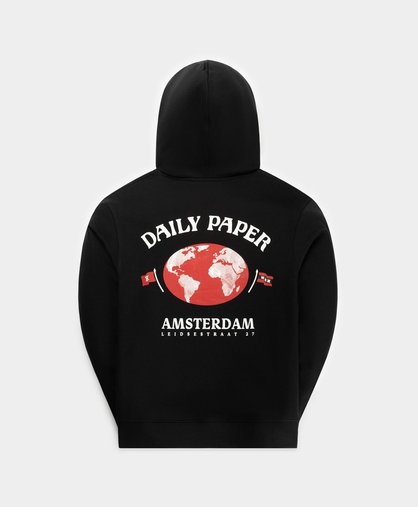 Daily Paper Black Amsterdam Store Hoodie