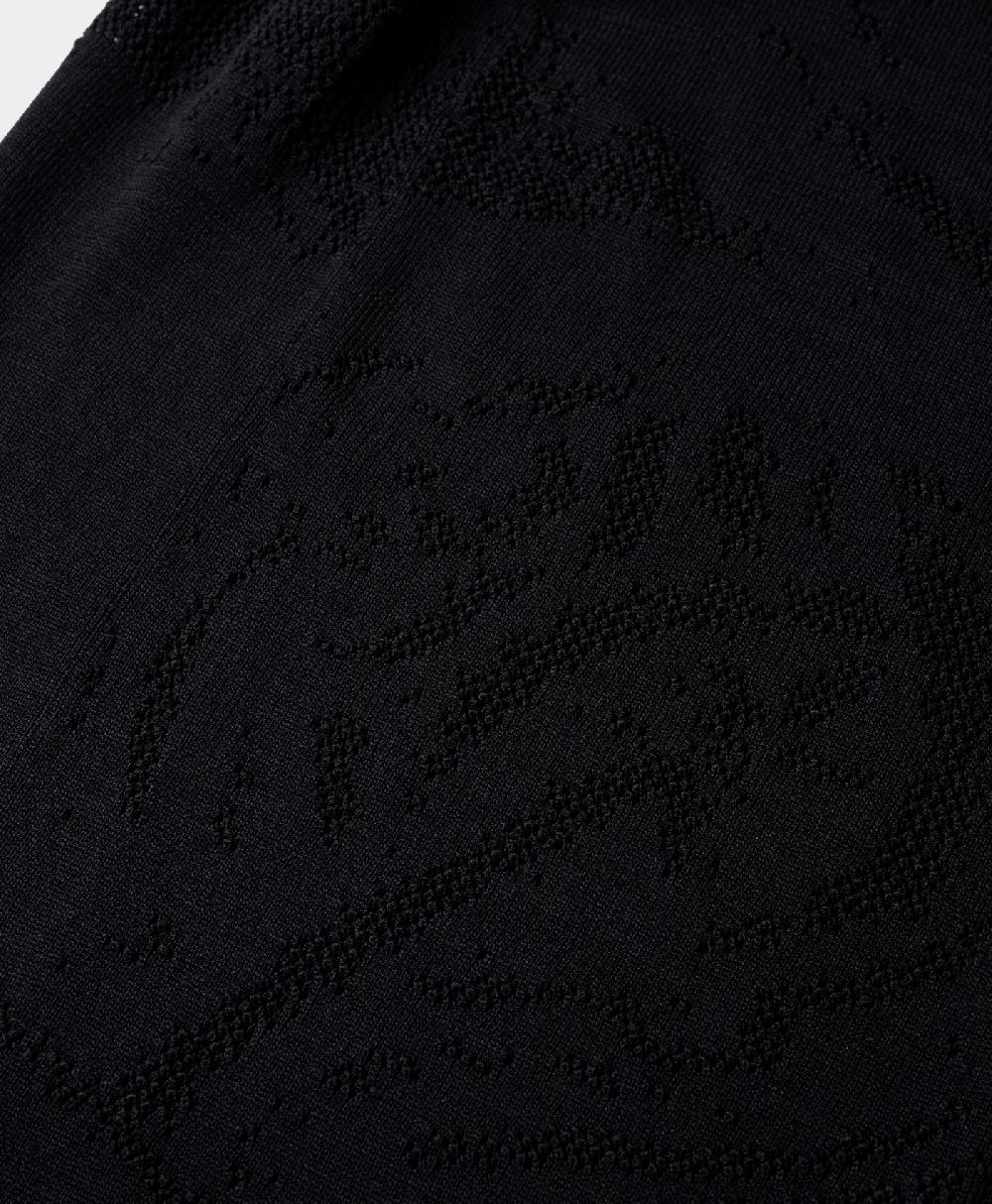 Daily Paper Black Braided Long Cardigan