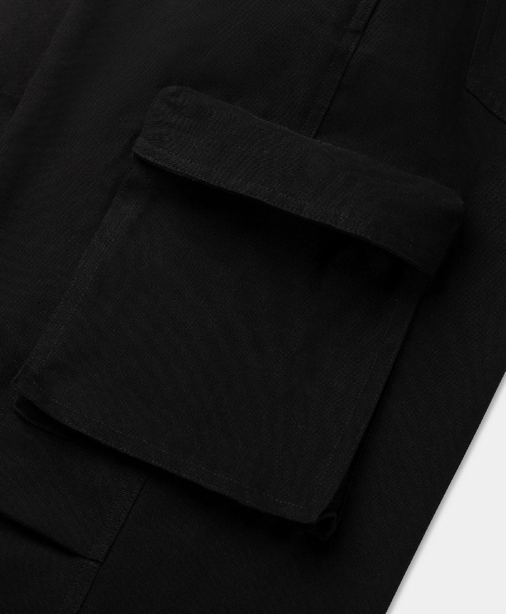 Daily Paper Black Cotton Dungaree