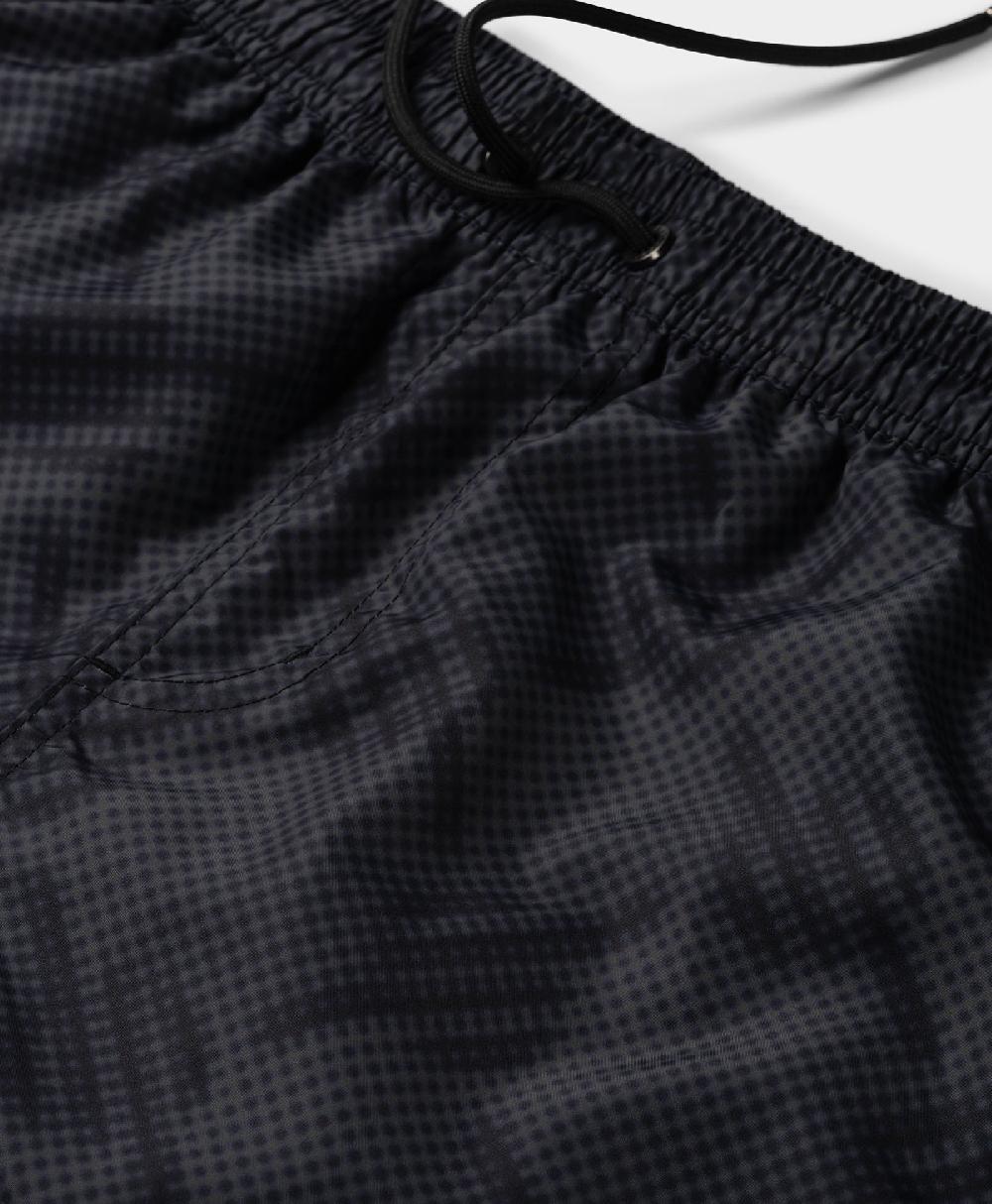 Daily Paper Black Dotted Monogram Swimshorts