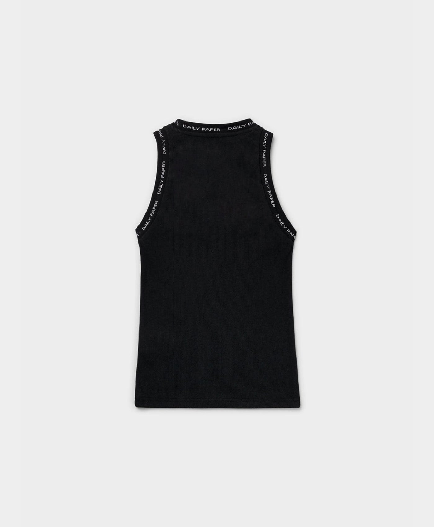 Daily Paper Black Erib Tank Top