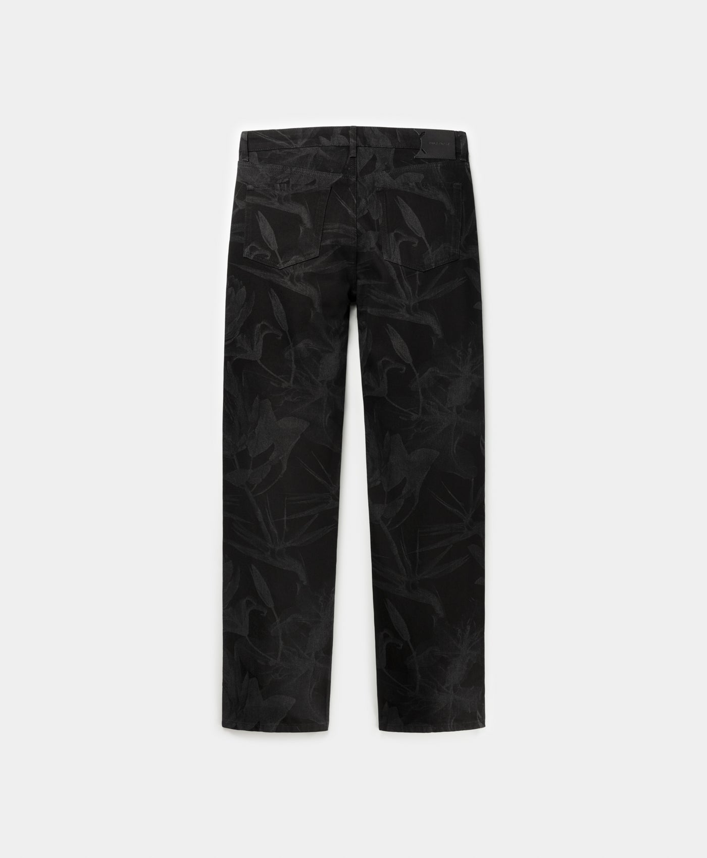 Daily Paper Black Floral Laser Jeans