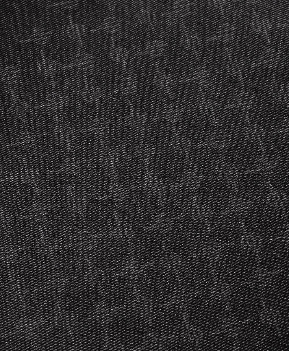 Daily Paper Black Laser Monogram Denim Shorts