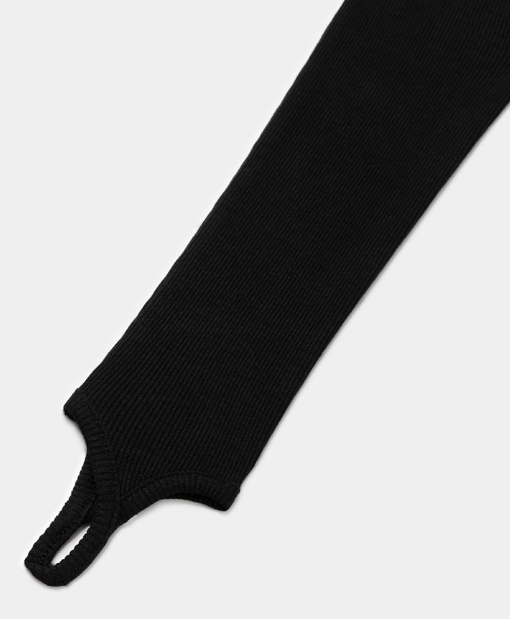 Daily Paper Black Logo Rib Top