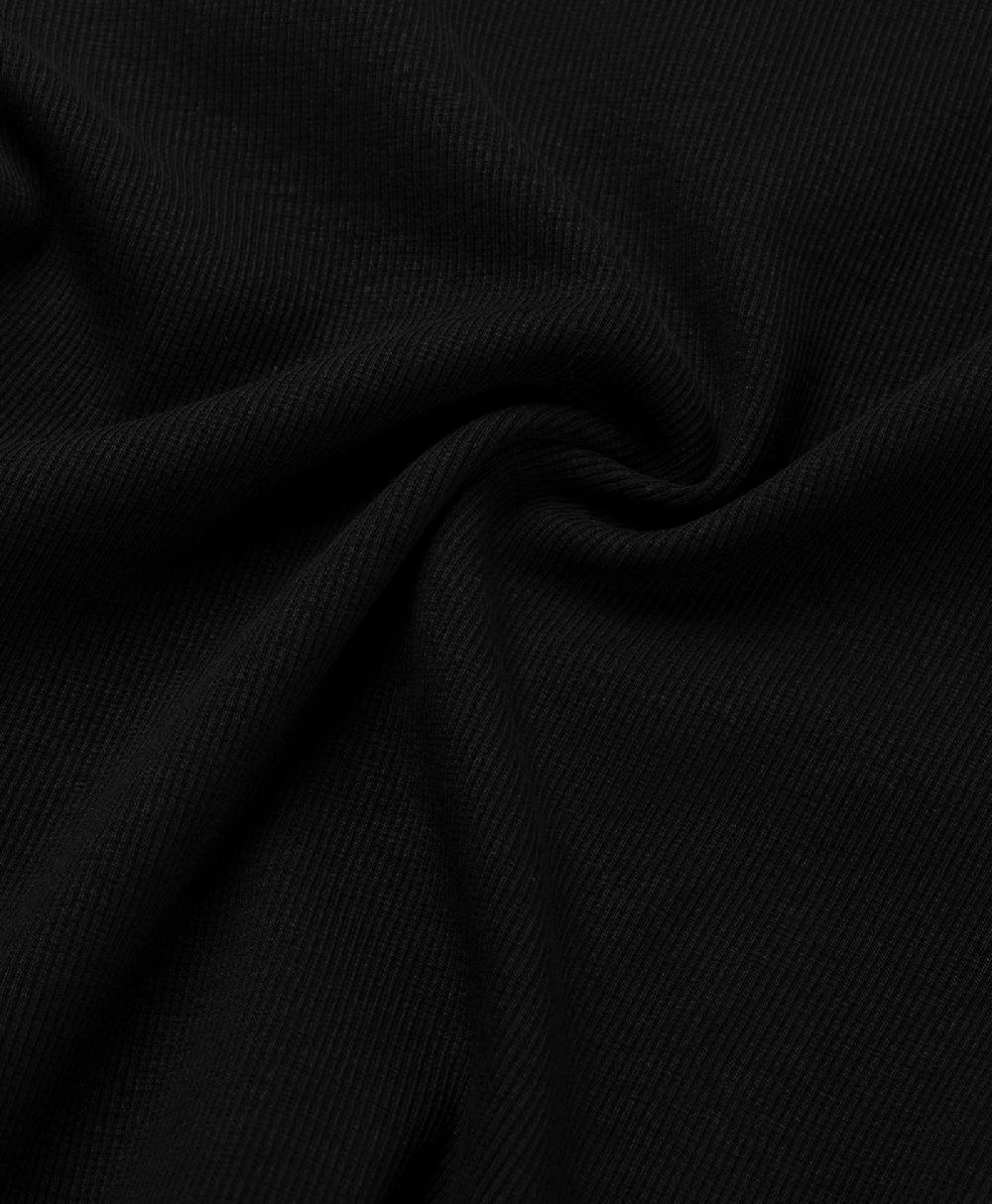 Daily Paper Black Logo Rib Top