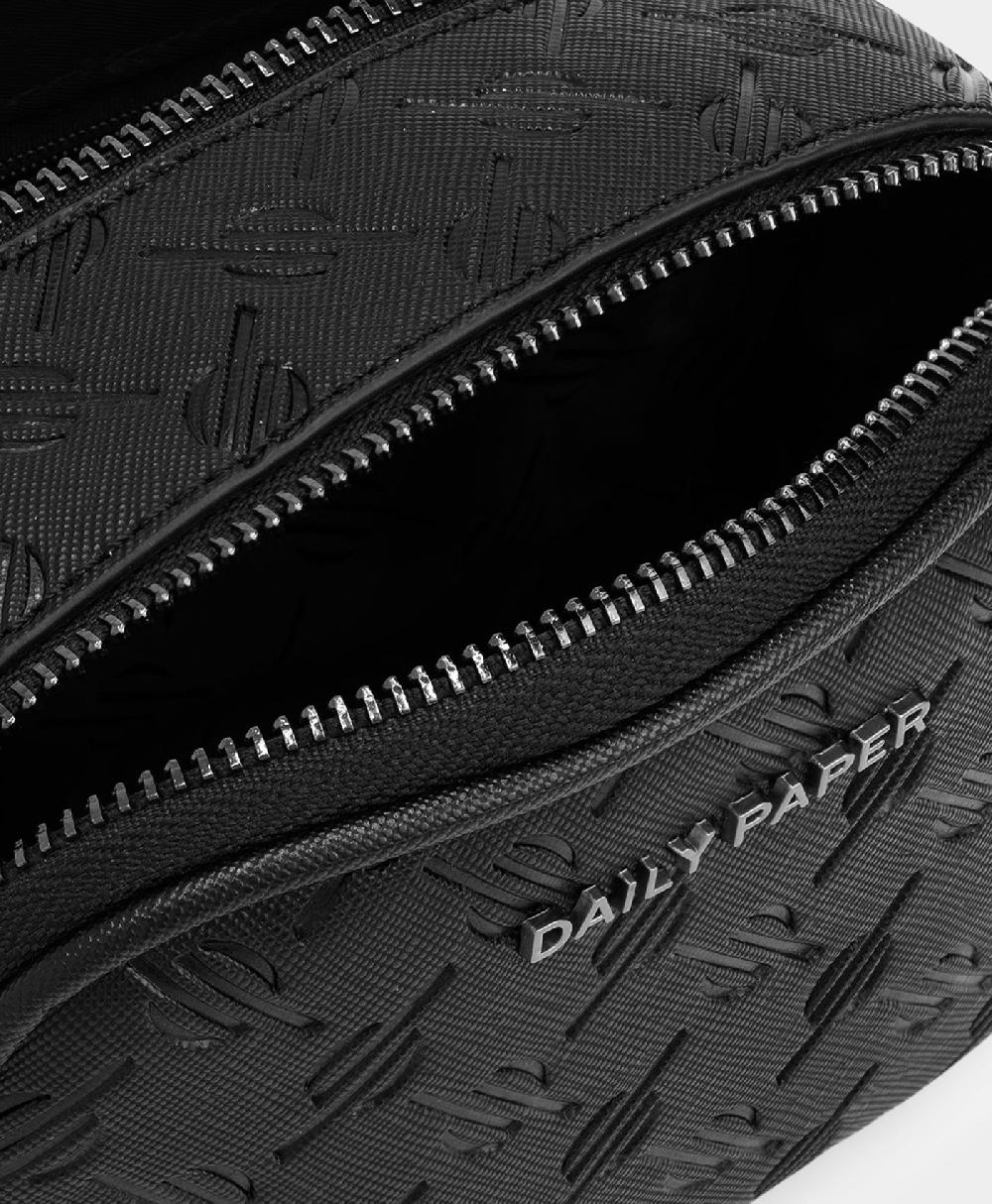 Daily Paper Black May Monogram Bag