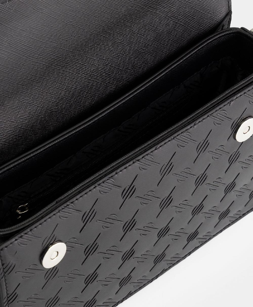 Daily Paper Black Meru EMB Monogram Bag