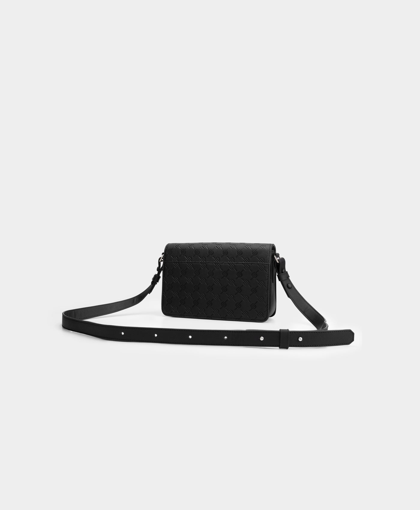 Daily Paper Black Meru Monogram Bag